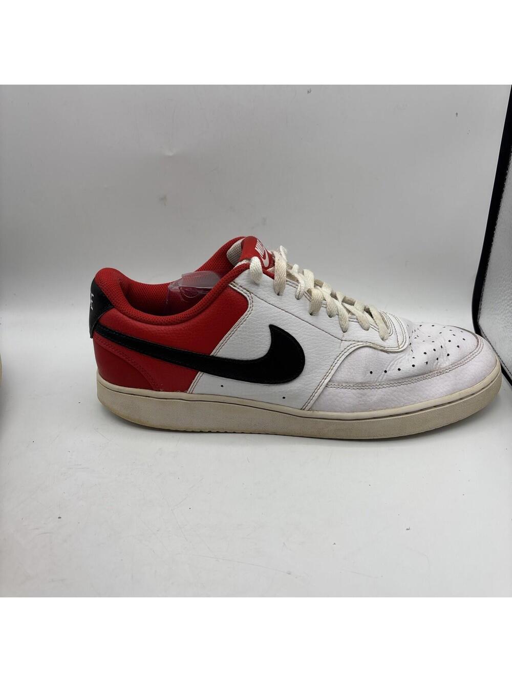 Nike Court Vision Low Top sneakers University Red shoes DH0851-100 men's Size 13 - Picture 9 of 14